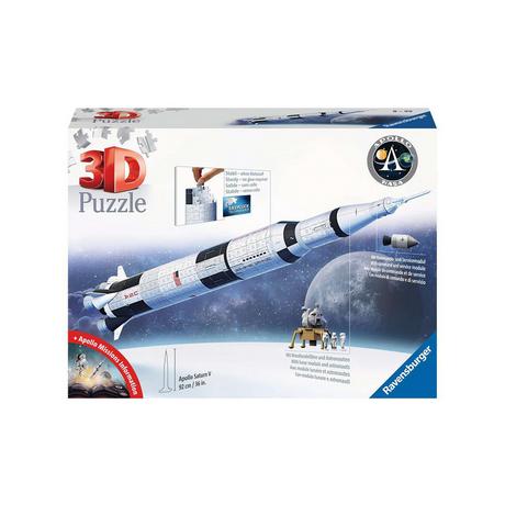 Ravensburger  Apollo Saturn V Rocket, 440 Pezzi 