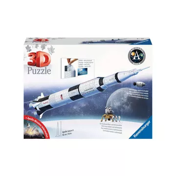 Apollo Saturn V Rakete 3D Puzzle, 440 Teile