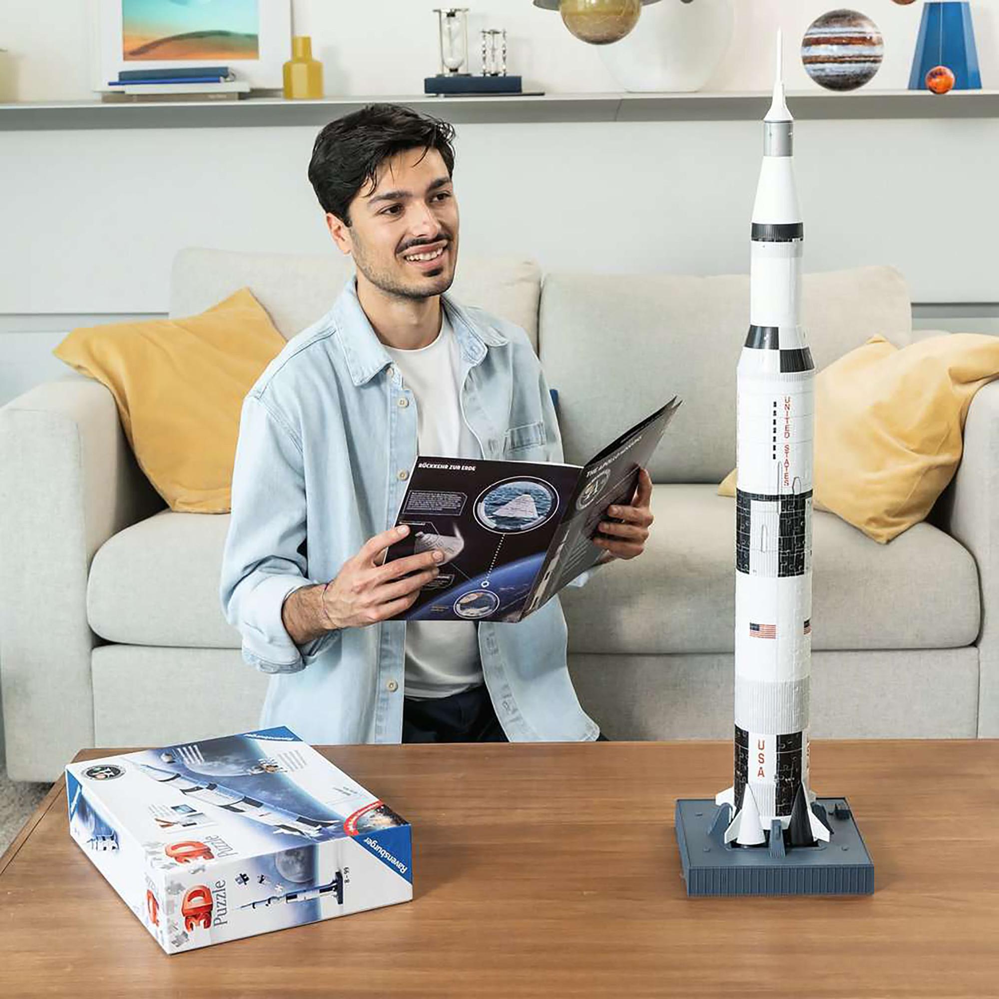 Ravensburger  Apollo Saturn V Rocket, 440 Pezzi 