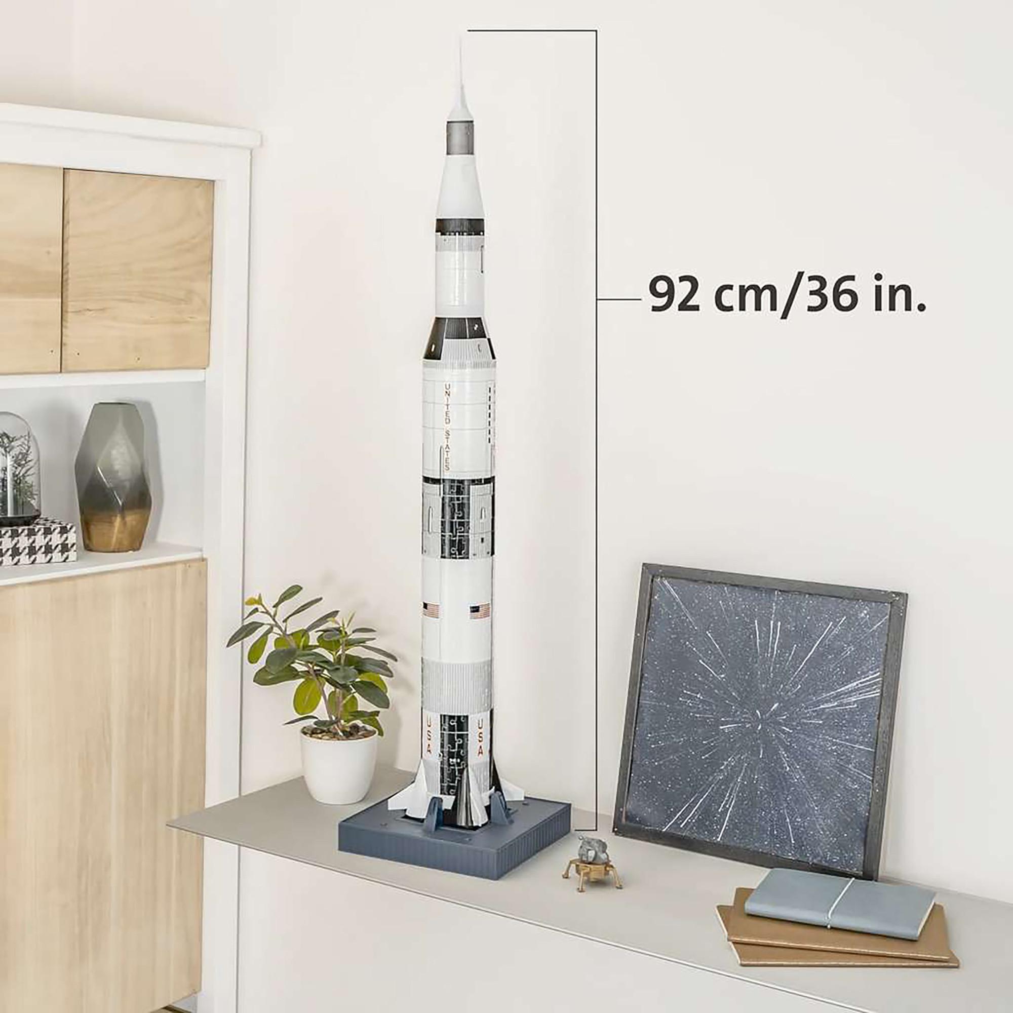 Ravensburger  Apollo Saturn V Rakete 3D Puzzle, 440 Teile 