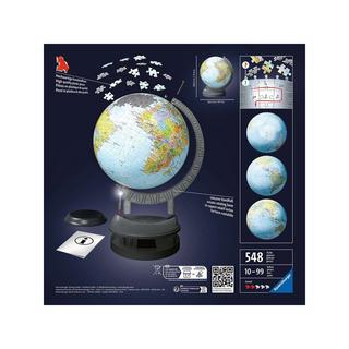 Ravensburger  3D Globo con luce, 540 Pezzi 