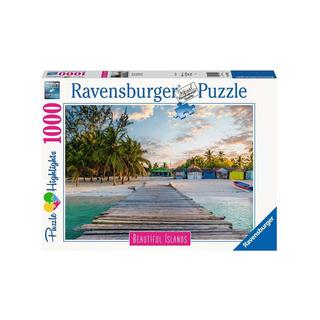 Ravensburger  Puzzle Isola dei Caraibi, 1000 pezzi 