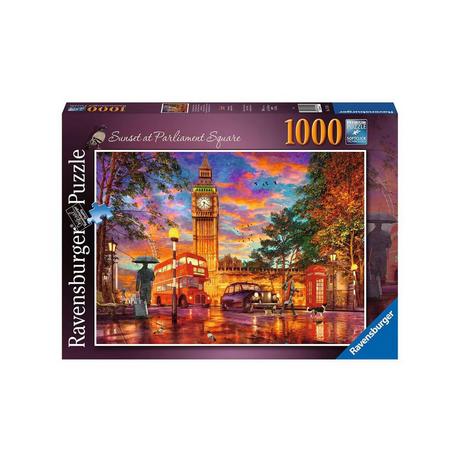 Ravensburger  Puzzle Tramonto a Londra, 1000 pezzi 