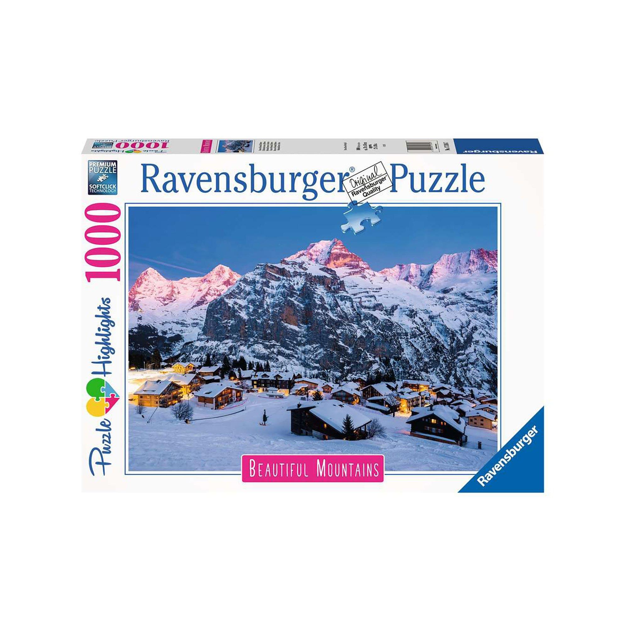 Ravensburger  Puzzle Oberland Bernese - Mürren, 1000 pezzi 