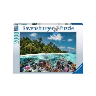 Ravensburger  Puzzle Une plongée aux Maldives, 2000 pièces 