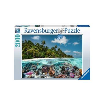 Puzzle Un'immersione alle Maldive, 2000 pezzi