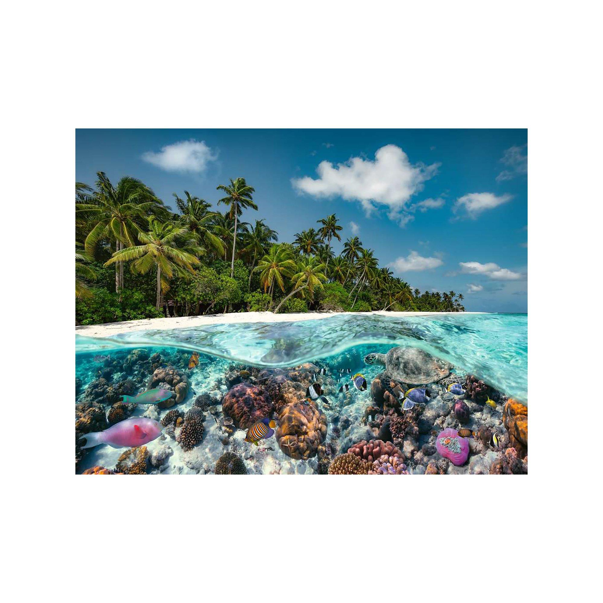 Ravensburger  Puzzle Un'immersione alle Maldive, 2000 pezzi 