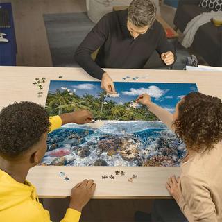 Ravensburger  Puzzle Une plongée aux Maldives, 2000 pièces 