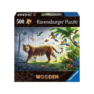 Ravensburger  Puzzle Tigre dans la jungle, 500 pièces 