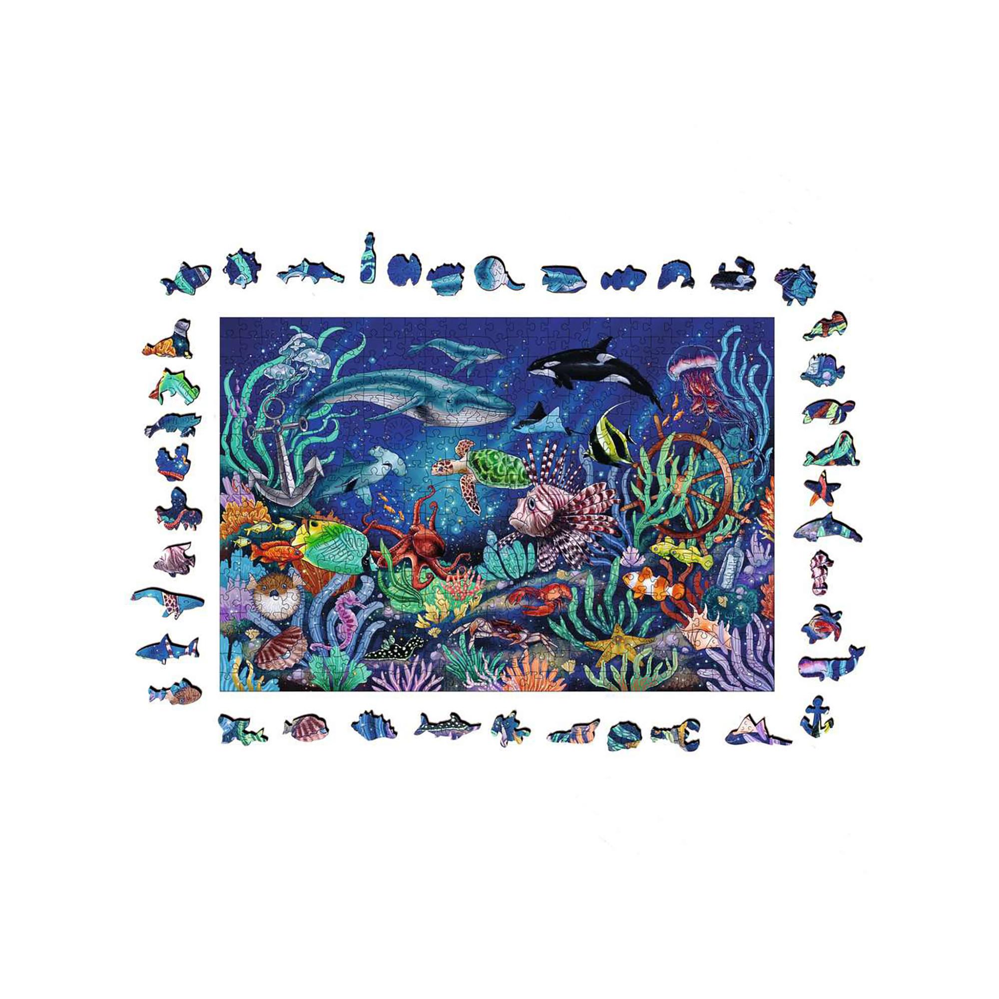 Ravensburger  Puzzle Au fond de la mer, 500 pièces 