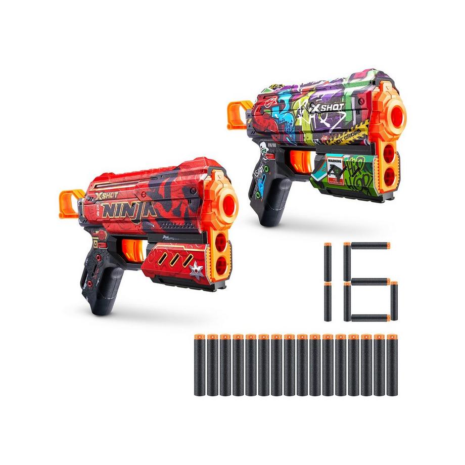 XSHOT  Skins Flux, 16 Darts 