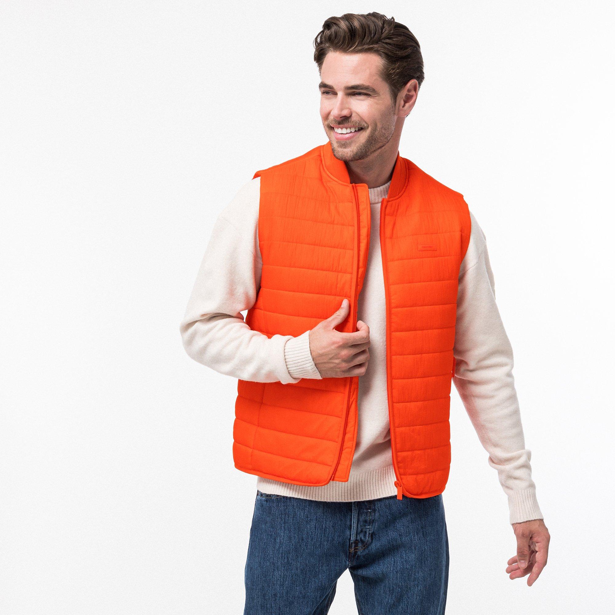 Image of Gilet Herren Orange XL