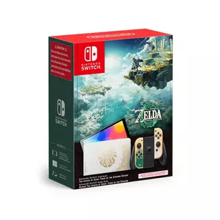 Nintendo Switch Oled Zelda Tears of the Kindom Ed. ltd. Console giochi 