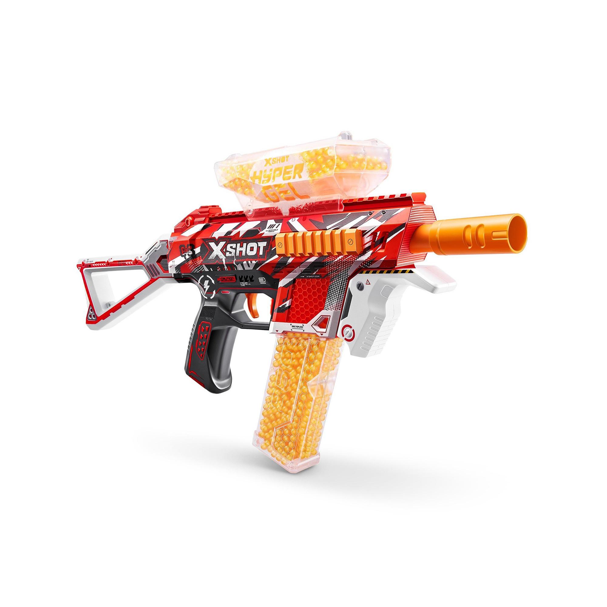 X-Shot  Hyper Gel Trace Fire Blaster (10,000 Hyper Gel Pellets) 