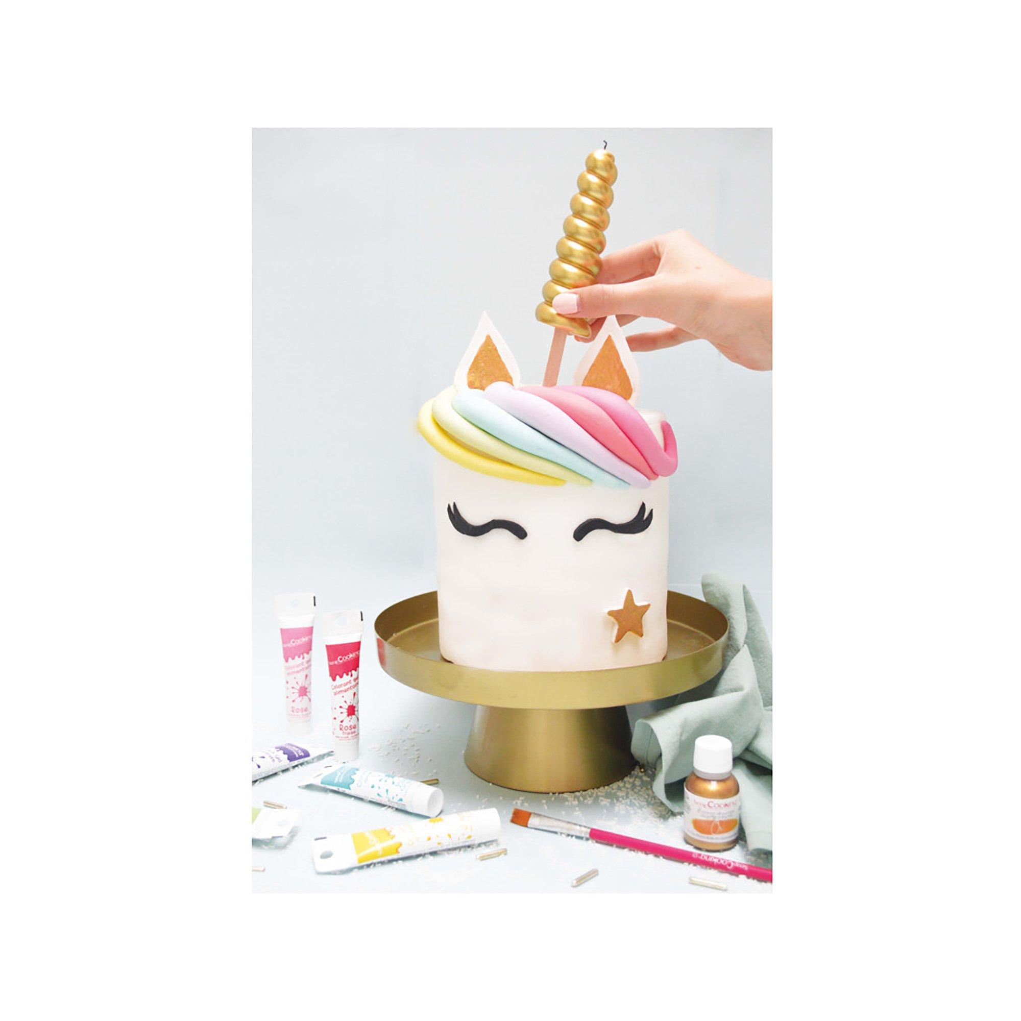 ScrapCooking Bougie Unicorn 