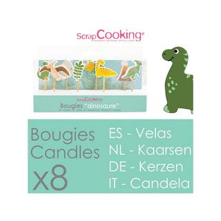 ScrapCooking Set candele dolci Dino 