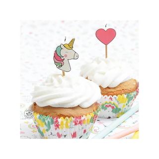 ScrapCooking Kuchenkerzen-Set Unicorn 