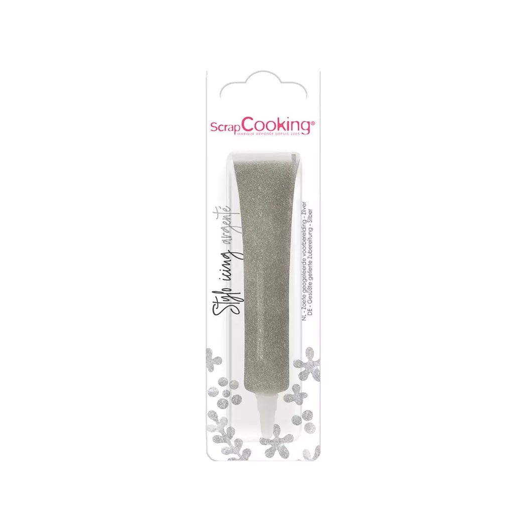 ScrapCooking - Backgel-Stift, 26g, Silber