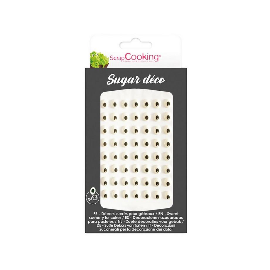 ScrapCooking Sucre de décoration Eyes 