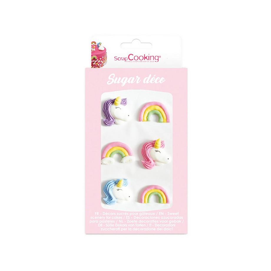 ScrapCooking Dekorations-Zucker Unicorn 