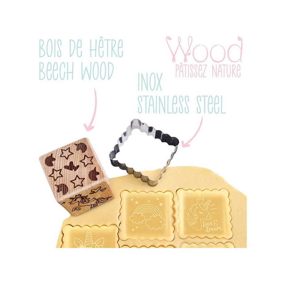 ScrapCooking Set d'emporte-pièces Unicorn 