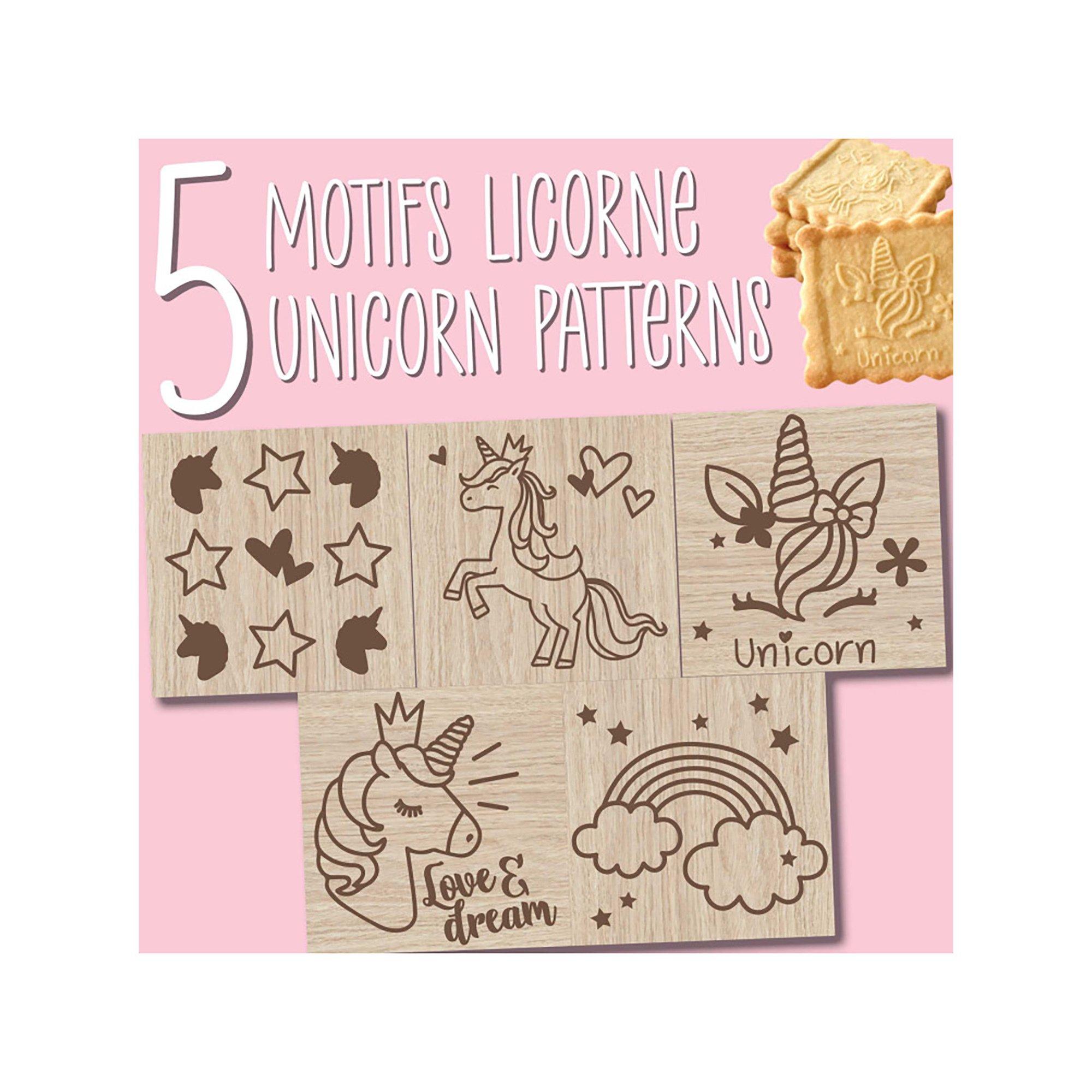 ScrapCooking Ausstecher-Set Unicorn 