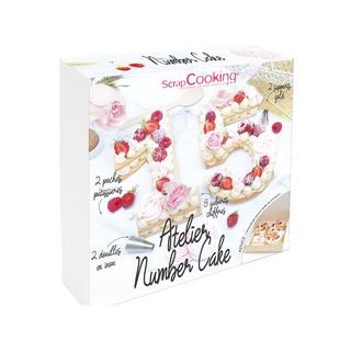 ScrapCooking Set de gabarits pour gâteau Number Cake 