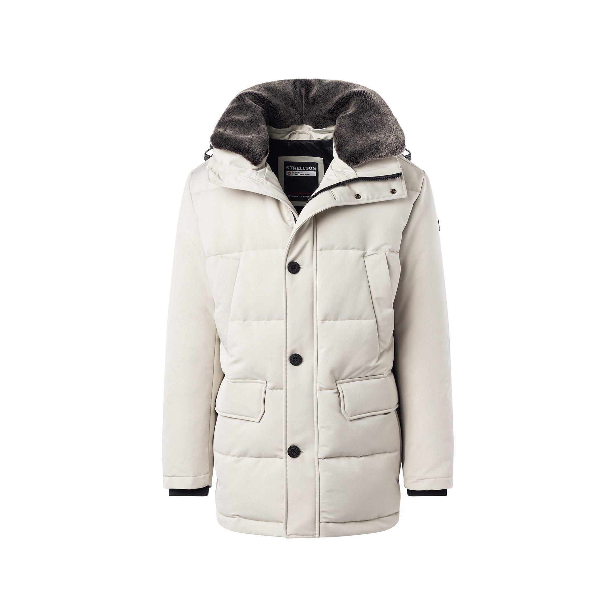 Image of Jacke Herren Hellgrau 54