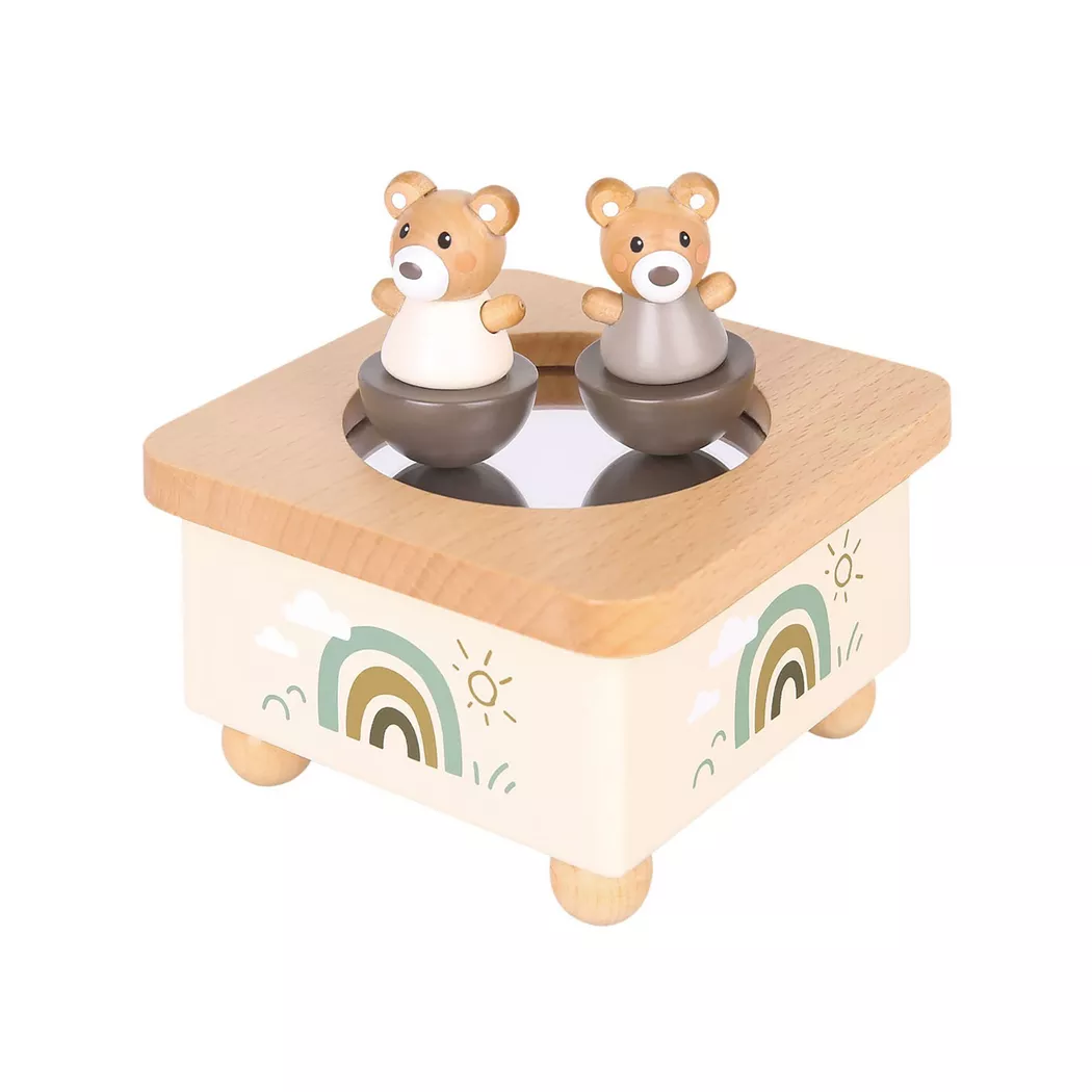 Toodo - Spieluhr Aus Holz, Multicolor