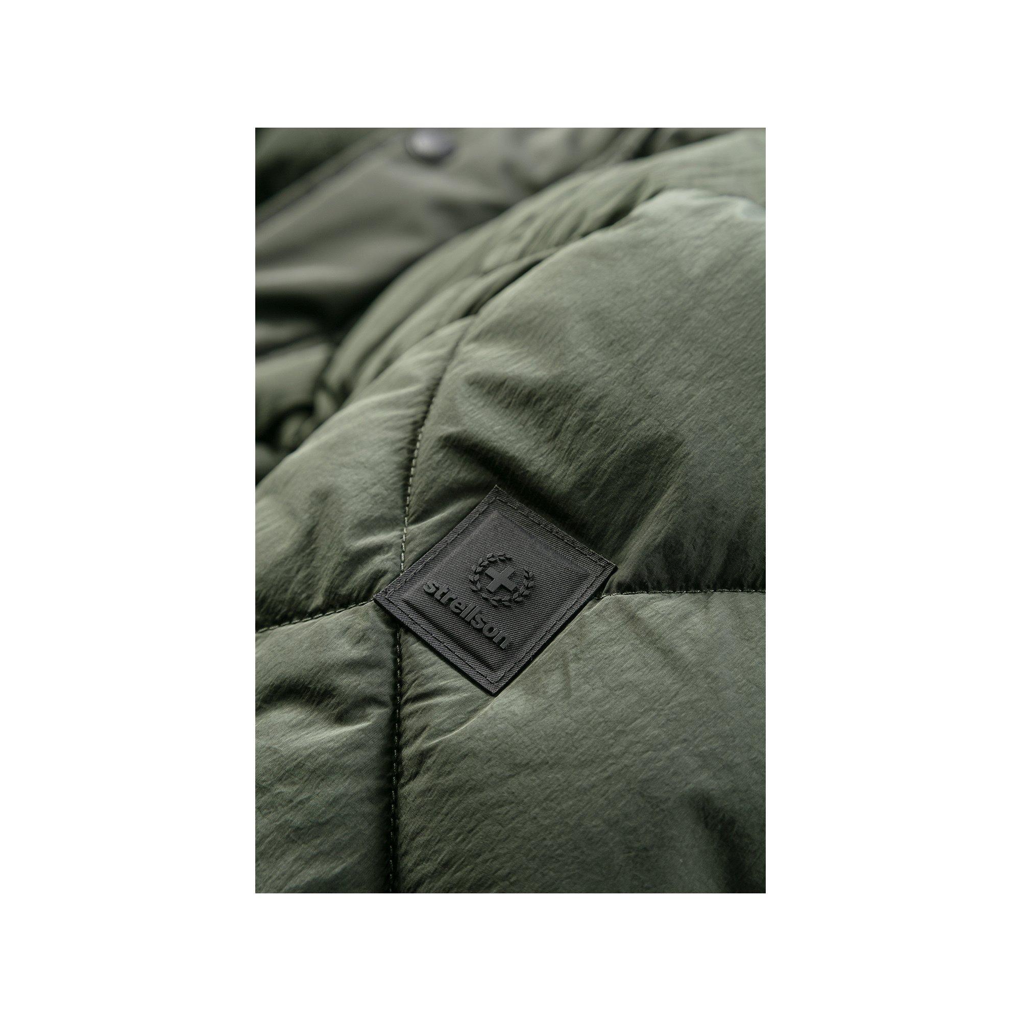 strellson Giacca trapuntata con cappuccio  