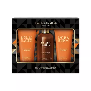 Black Pepper & Ginseng Men's Set De 3 Pièce