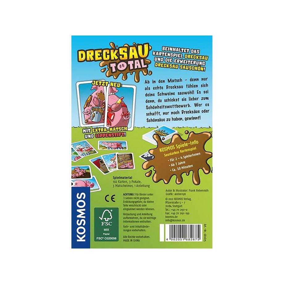 Kosmos  Drecksau Total, Deutsch 