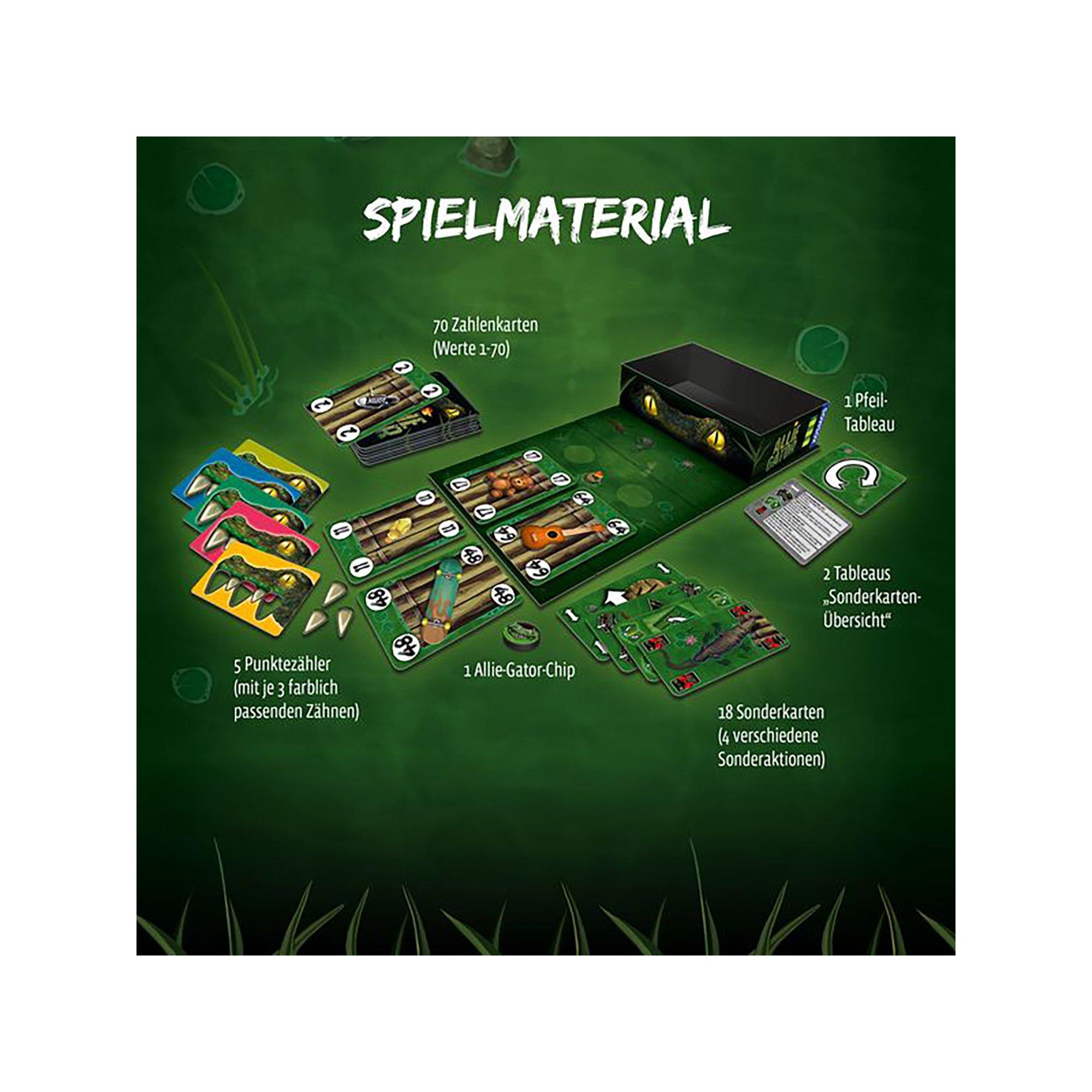 Kosmos  Allie Gator, Deutsch 