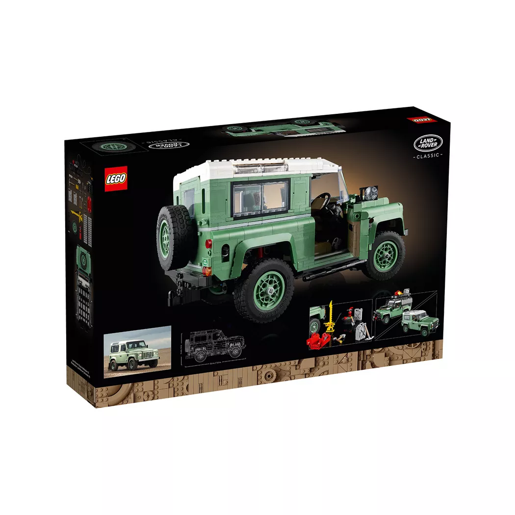 Lego - 10317 Klassischer Land Rover Defender 90, Multicolor