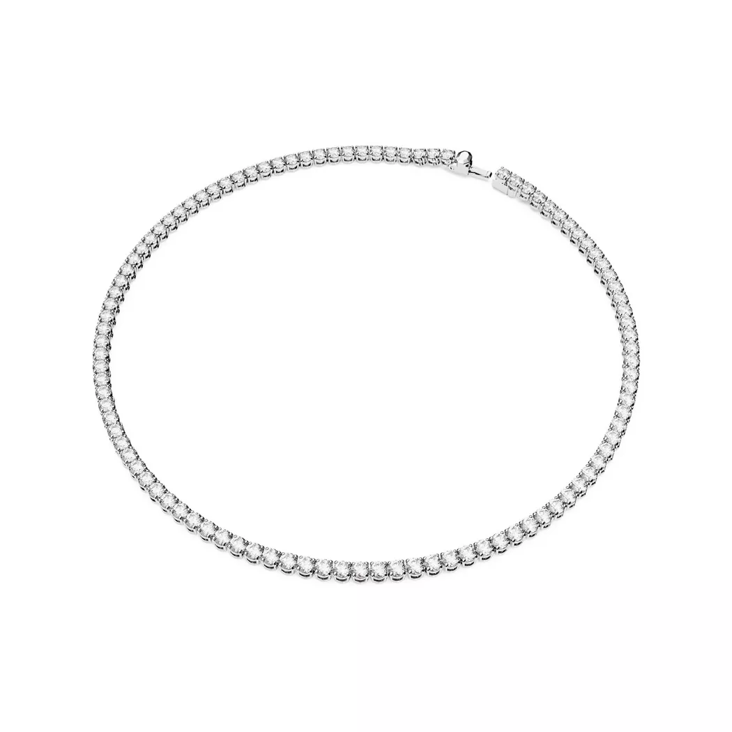 Swarovski - Halskette, Matrix, 41cm, Silberfarben 2