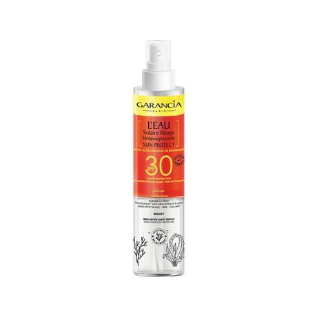 GARANCIA Actif accélérateur de bronzage L'Eau Solaire Rouge Métamorphosante SPF30   