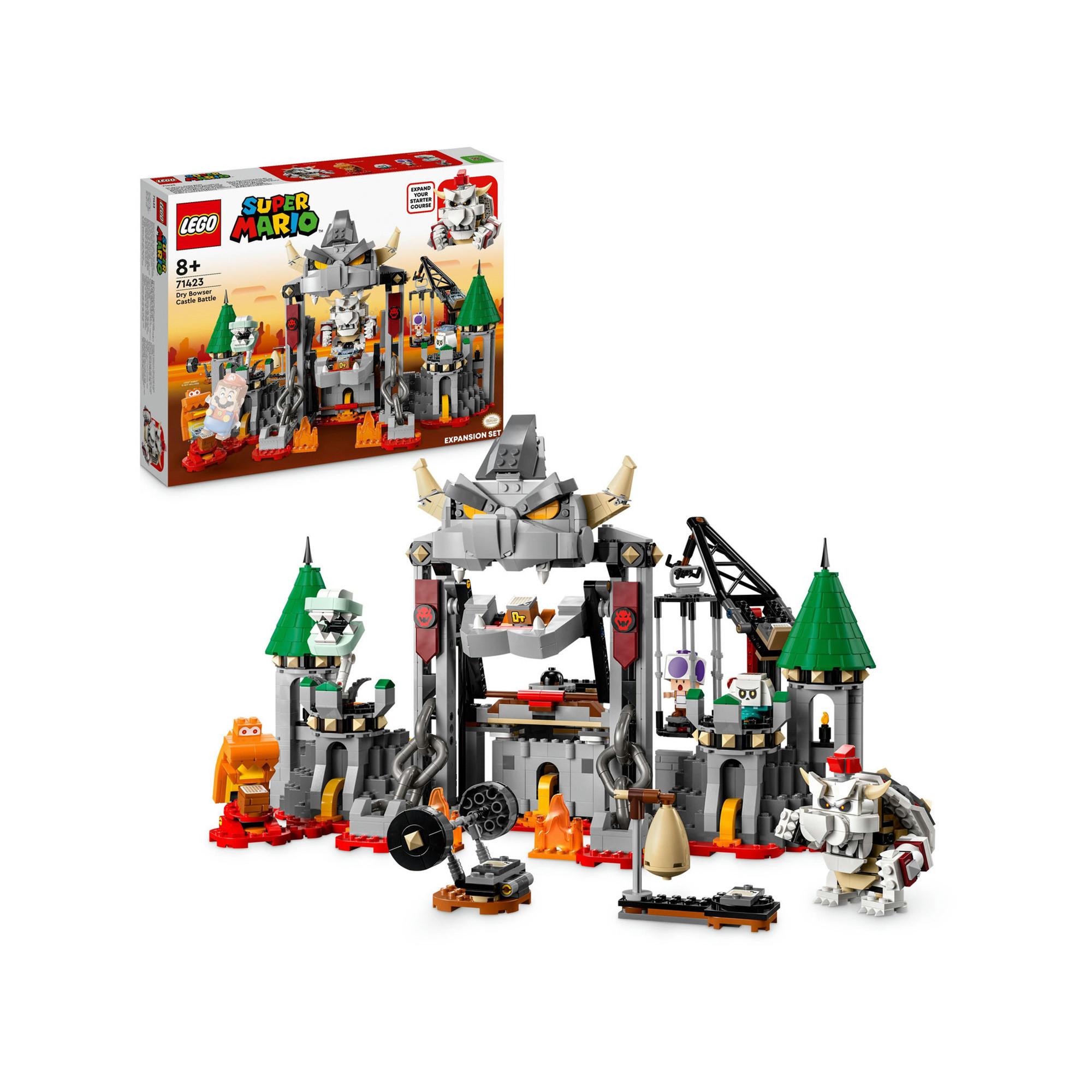 LEGO®  71423 Ensemble d’extension Bataille au château de Bowser Skelet 