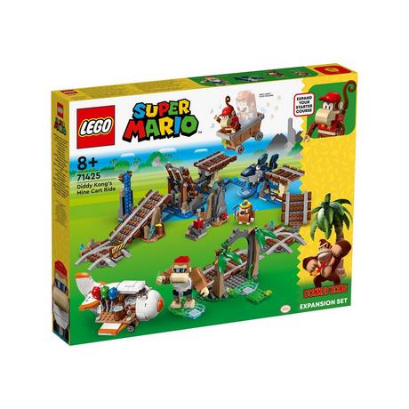 LEGO®  71425 Ensemble d'extension Course de chariot de mine de Diddy Kong 