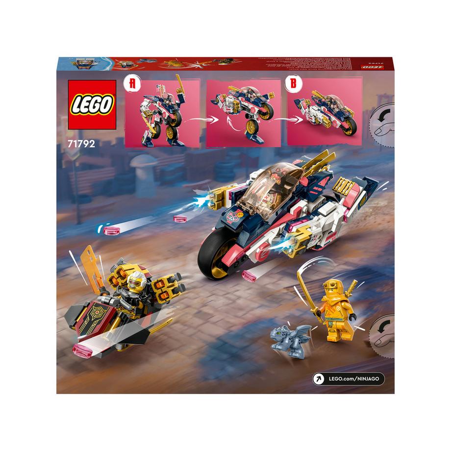 LEGO®  71792 Le robot bolide transformable de Sora 