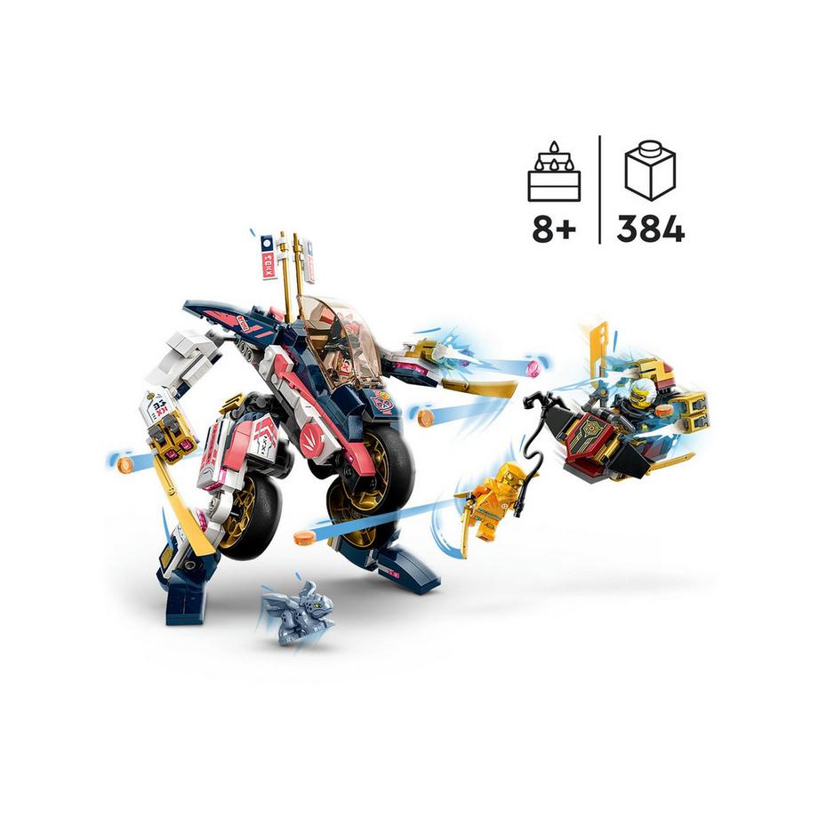 LEGO®  71792 Le robot bolide transformable de Sora 