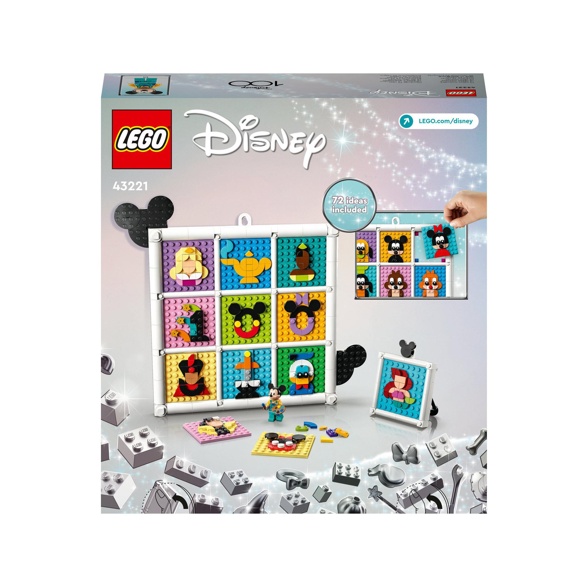 LEGO®  43221 100 Jahre Disney Zeichentrickikonen 