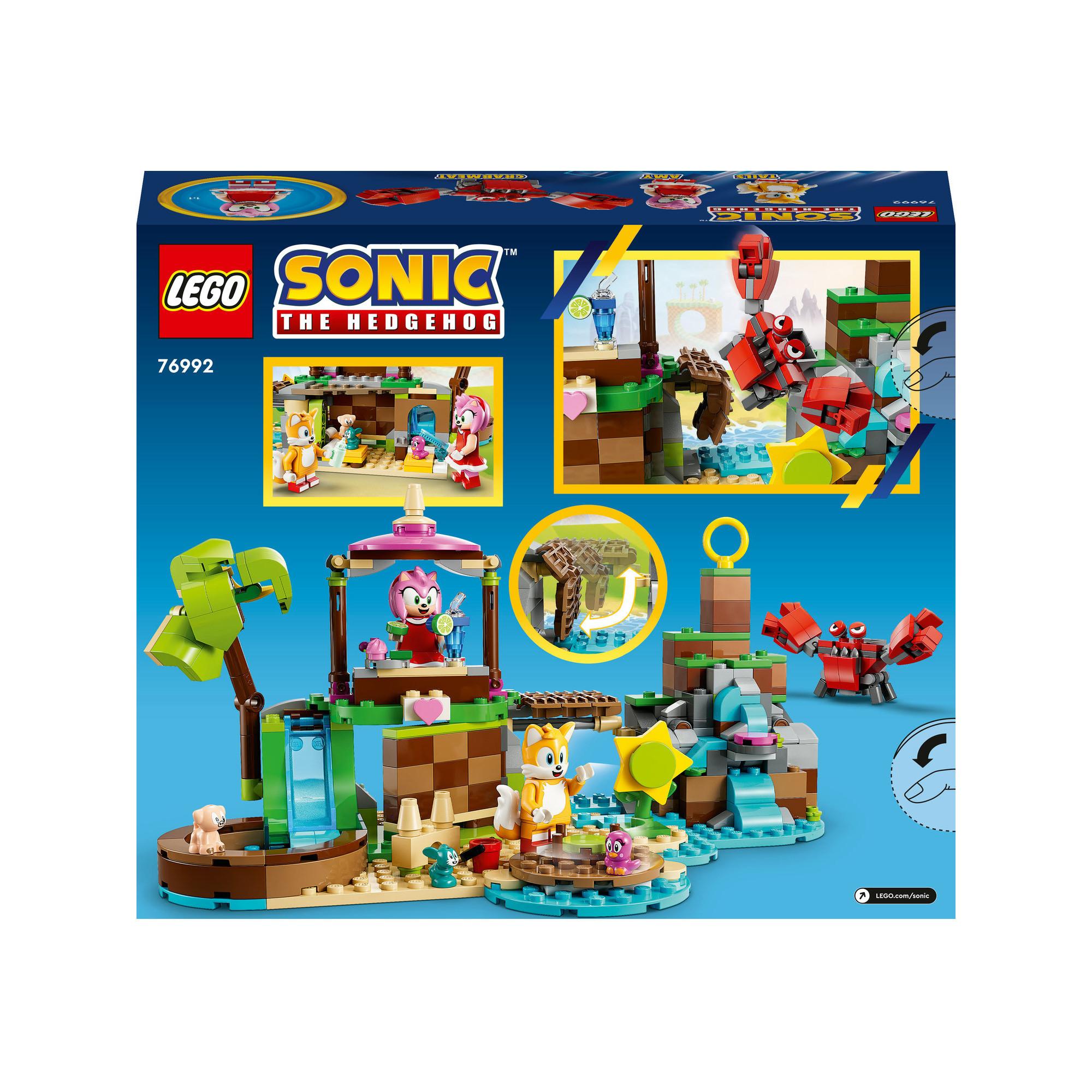 LEGO®  76992 L'île de sauvetage des animaux d'Amy 