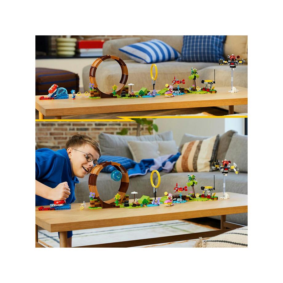 LEGO®  76994 Sonics Looping-Challenge in der Green Hill Zone 