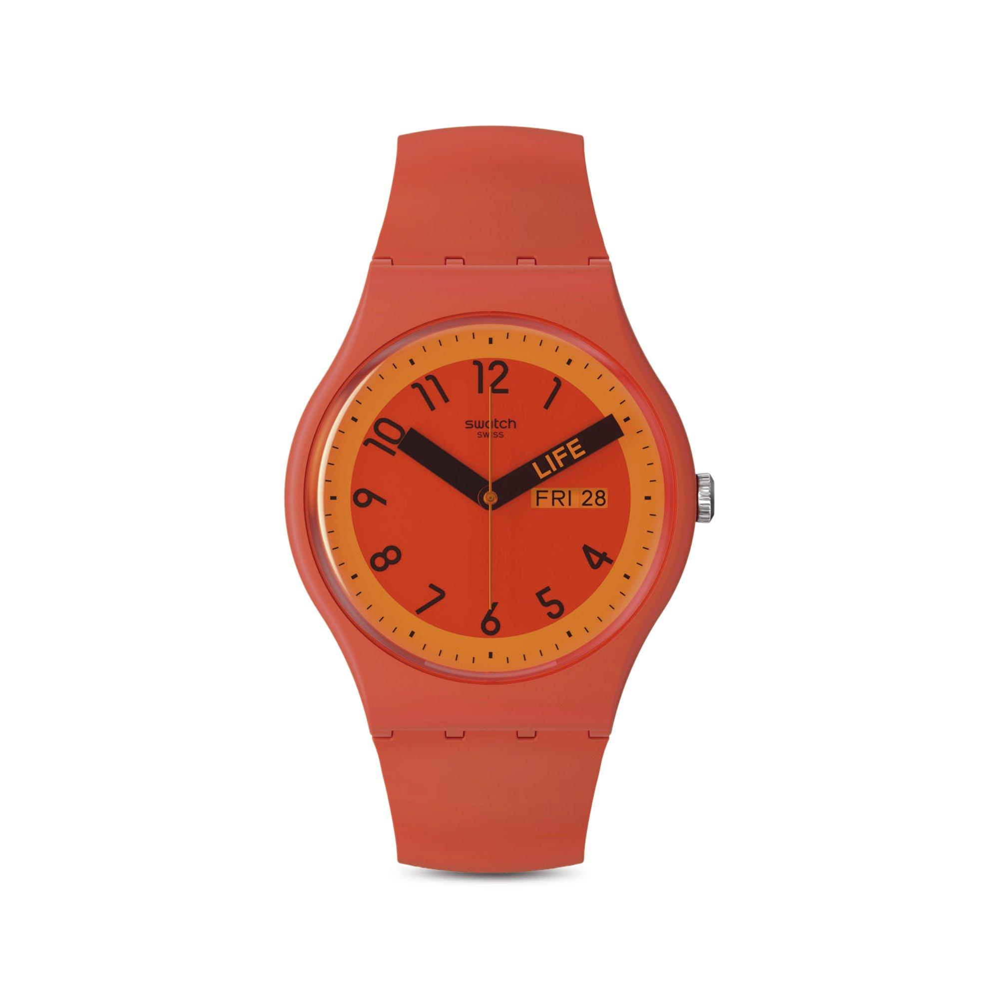Image of Analoguhr Unisex Rot 41mm