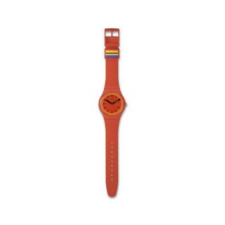 swatch PROUDLY RED Analoguhr 