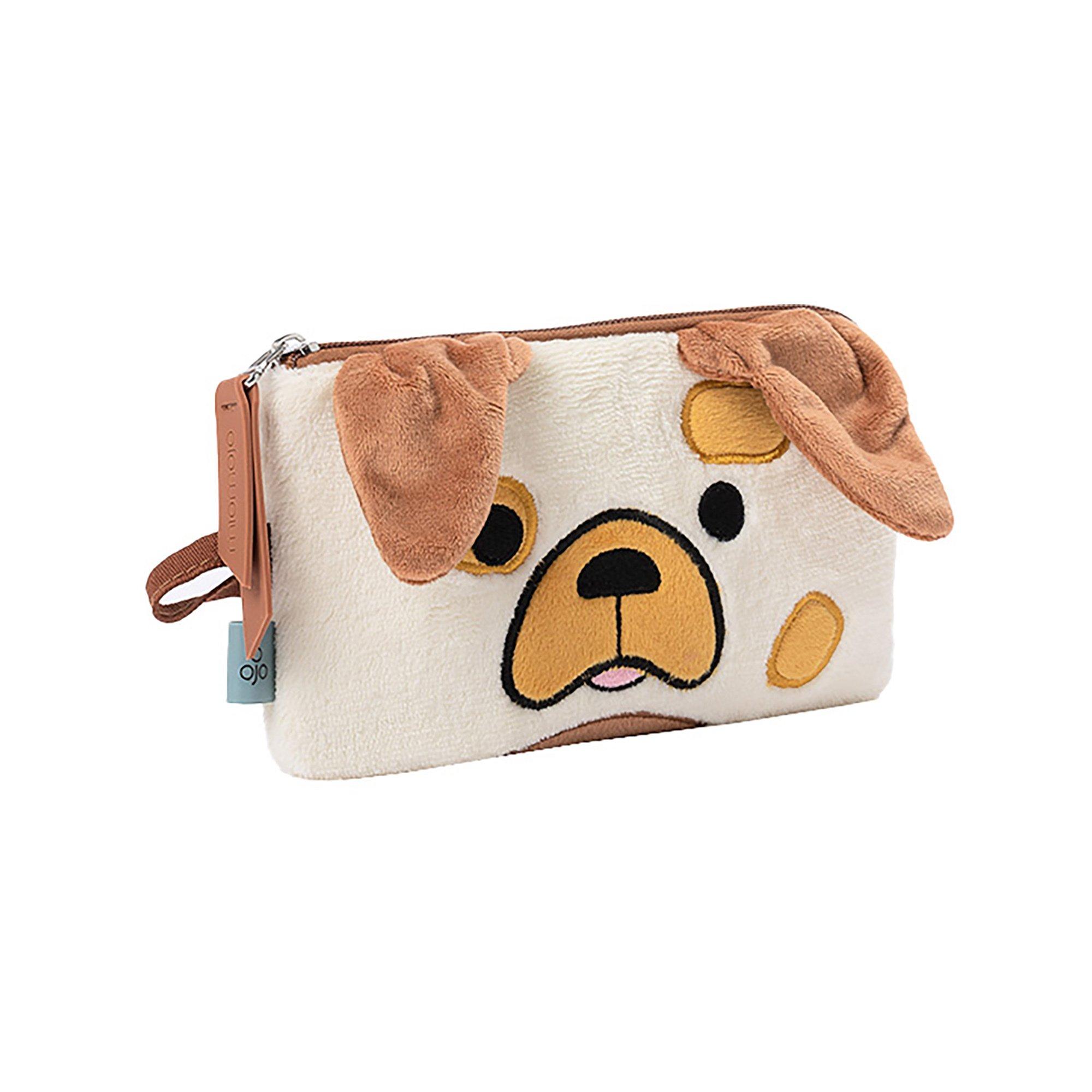 Image of La Fantastica 198xs Purse Hund Unisex Braun Bedruckt 17.5X2X10.5CM