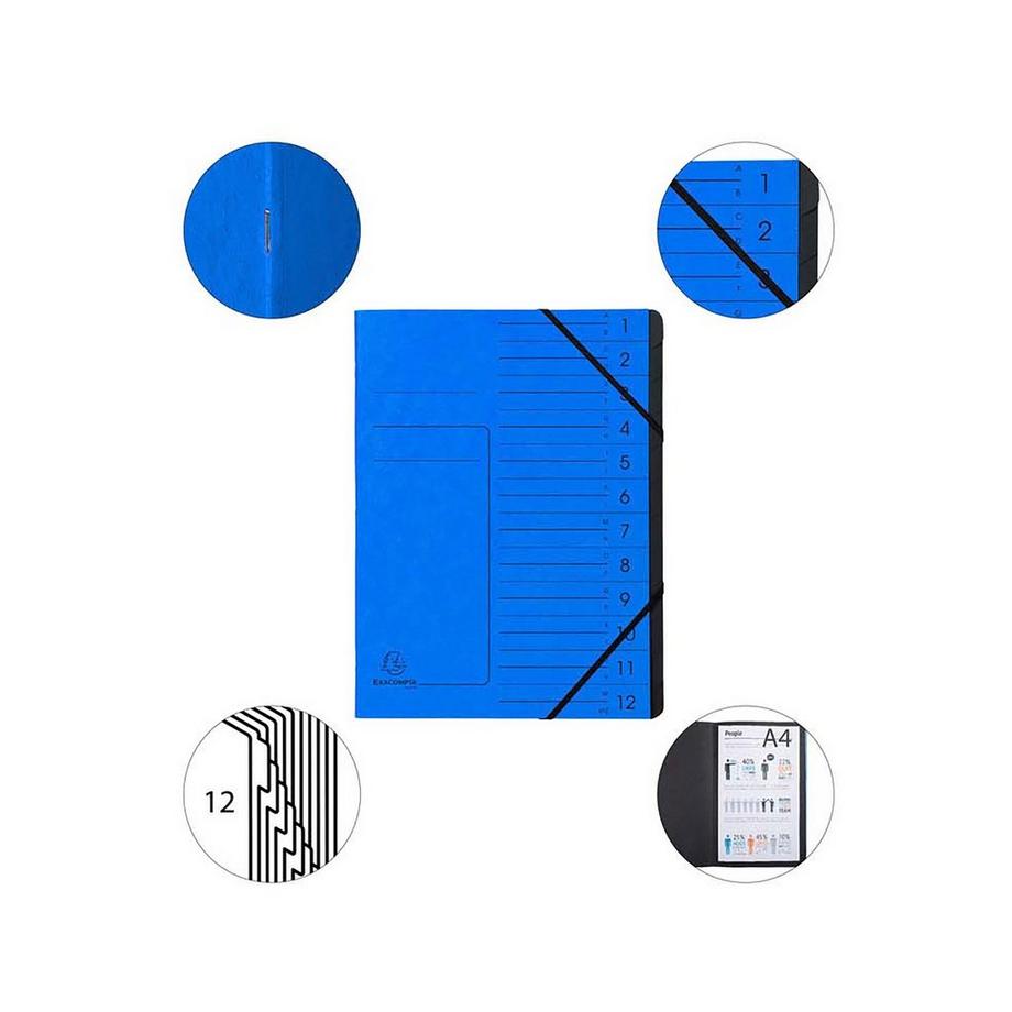 Exacompta Chemise à élastique  