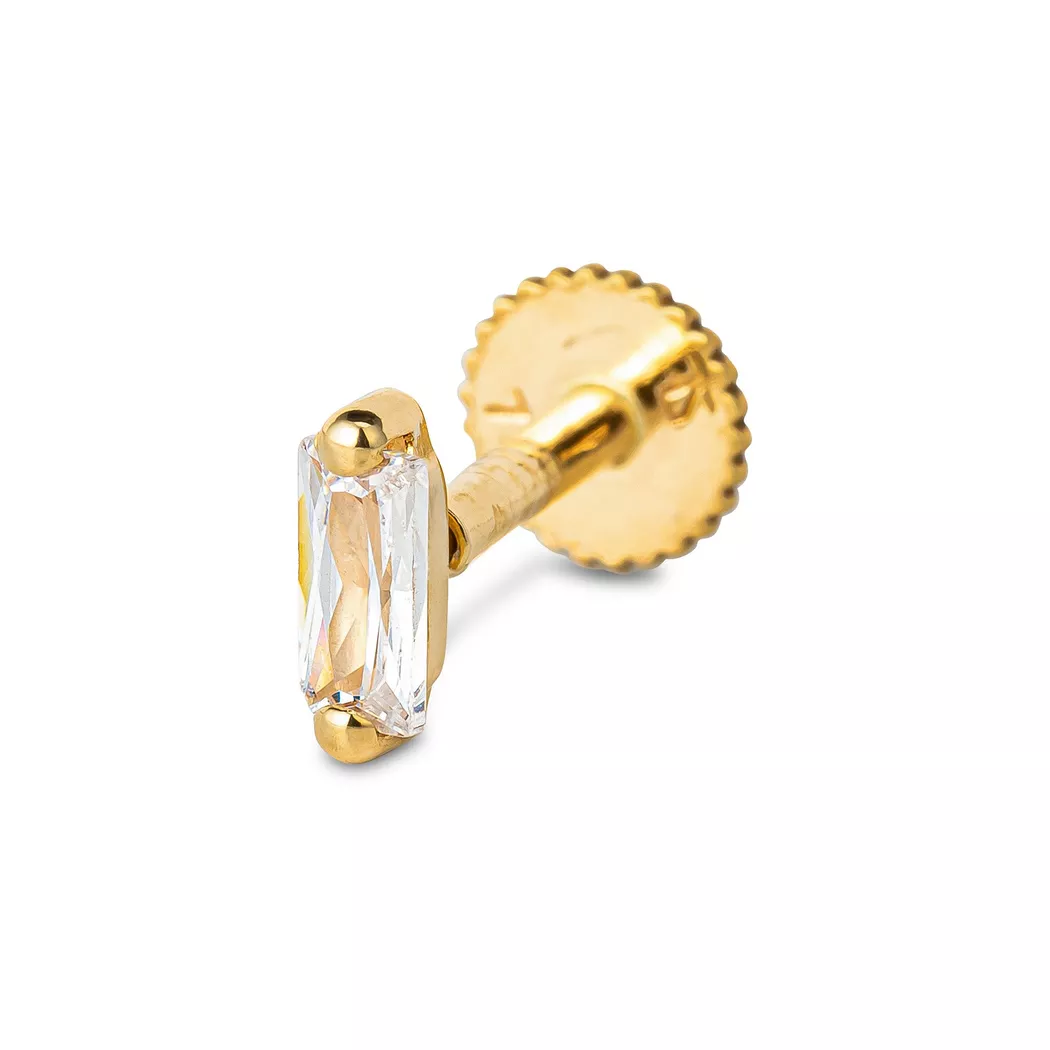 L' Atelier Gold 18 Karat by Manor - Ohrenpiercing, One Size, Gelbgold