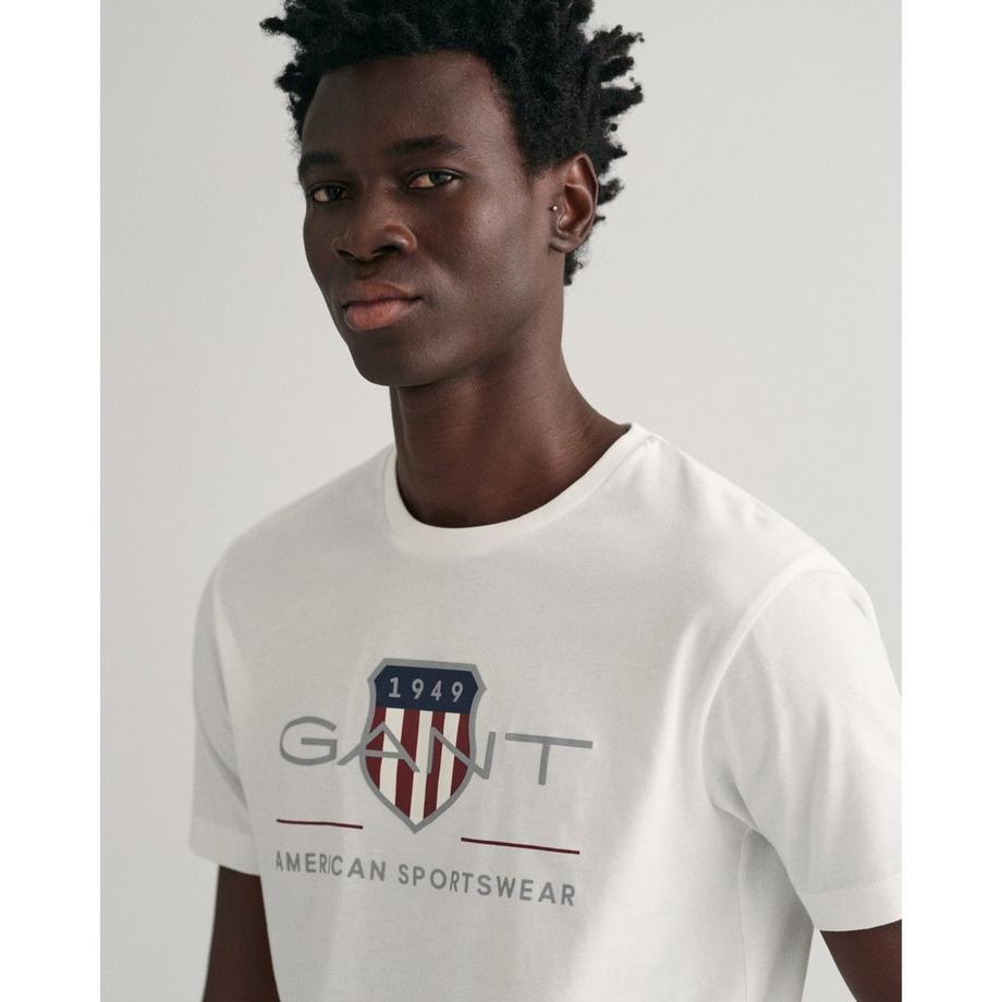 GANT Shield Logo Regular Fit T-Shirt  