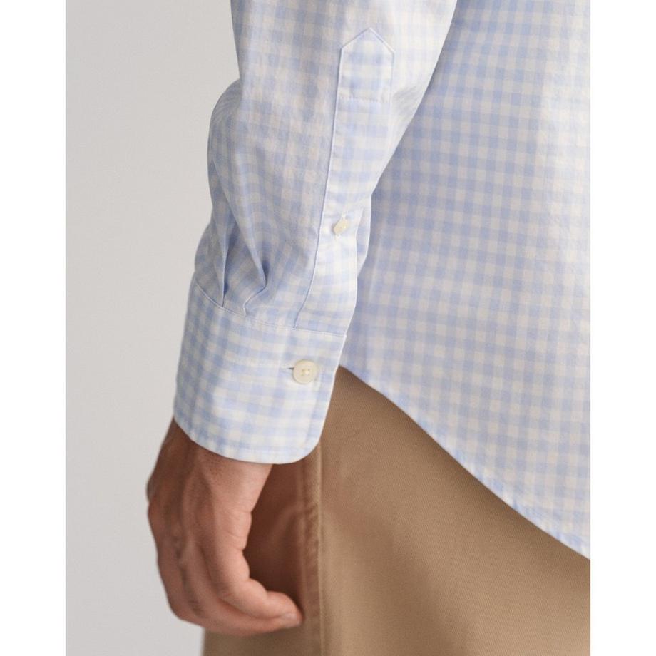 GANT Regular Fit Gingham Langarmhemd  